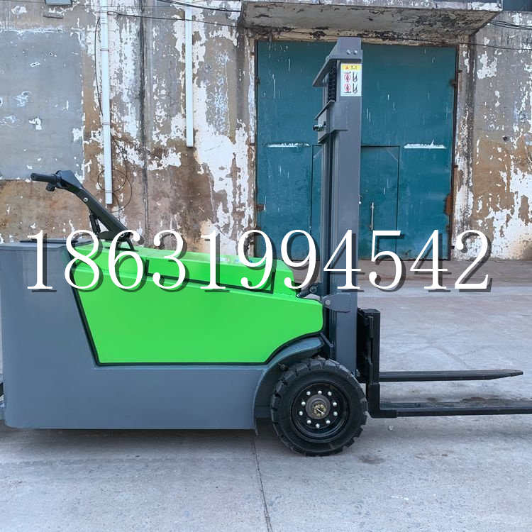 安定区小型电动叉车1吨2吨步行站驾式电瓶堆高充电装卸车液压升降车铲车